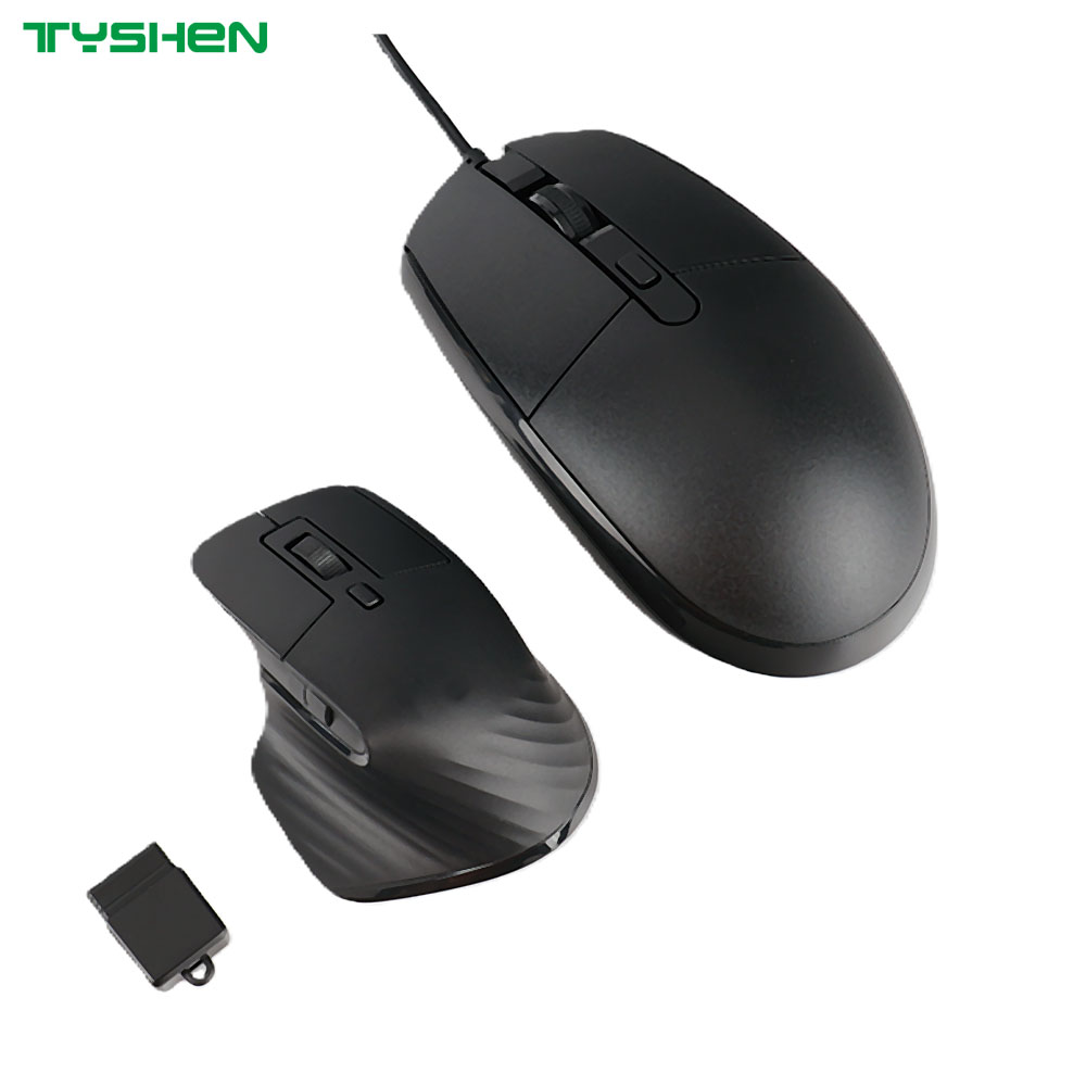 Portable Mini Ergonomic Dual Mode Wireless Computer Mouse