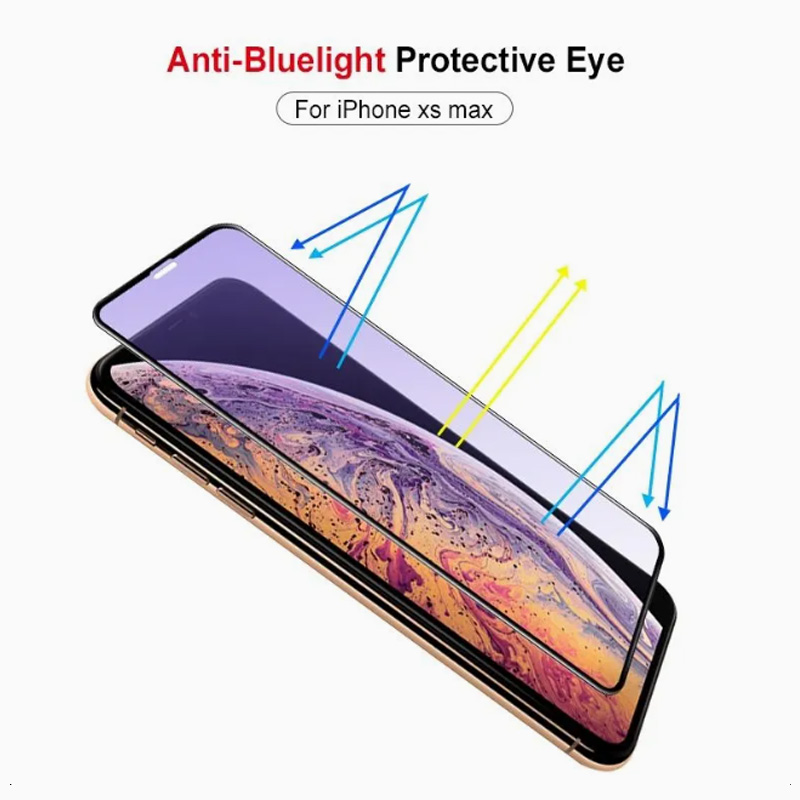Factory Supply Anti Blue Light Tempered Glass Screen Protector for iPhone 17 Air Eye Protection 2.5D