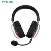 Bluetooth 6.0 2.4G Wireless RGB Gaming Headset Foldable Mic Low Latency