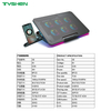 RGB 6 Fan Adjustable USB Laptop Cooling Stand