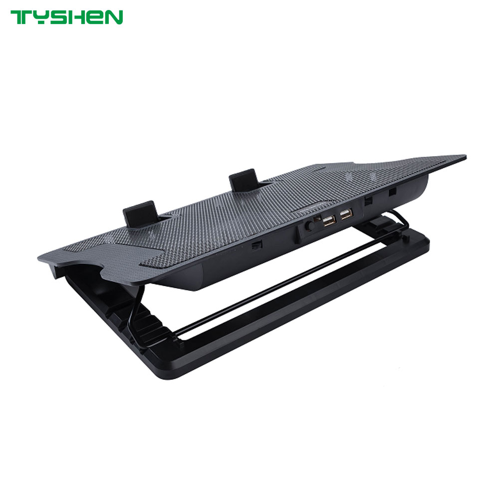 Ergonomic Adjustable Quiet Laptop Cooling Fan with USB Powered Desig