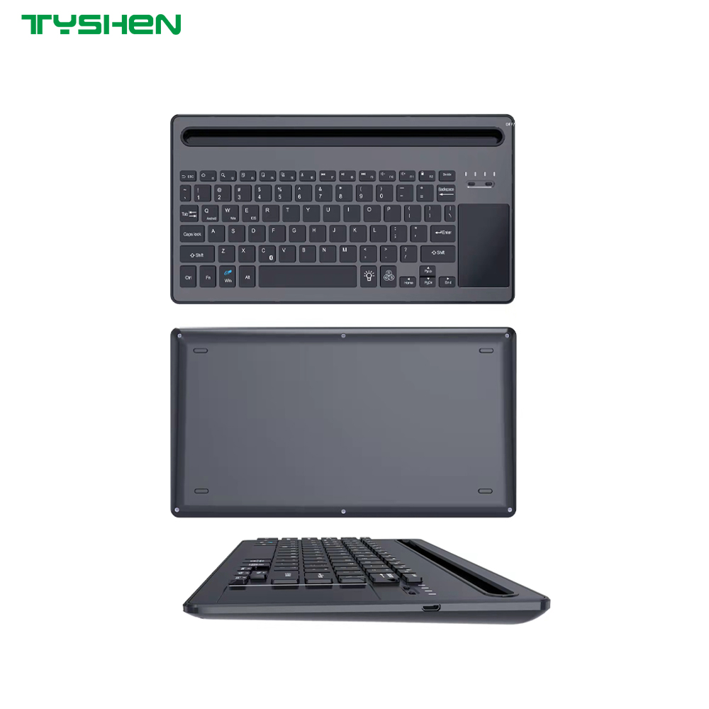 Bluetooth Touchpad Keyboard with RGB Backlight for Office Use