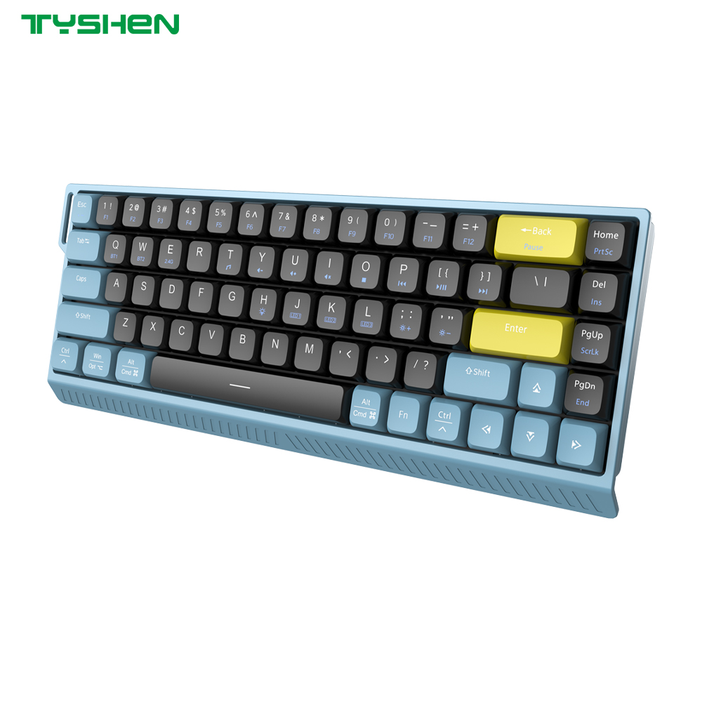  Bluetooth Multi Device 68 Key Wireless Portable Keyboard
