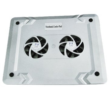 Notebook Cooling Fan with USB Port Two Fans