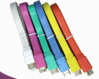 1080P HDMI Cable Flat Design, Various Color Available