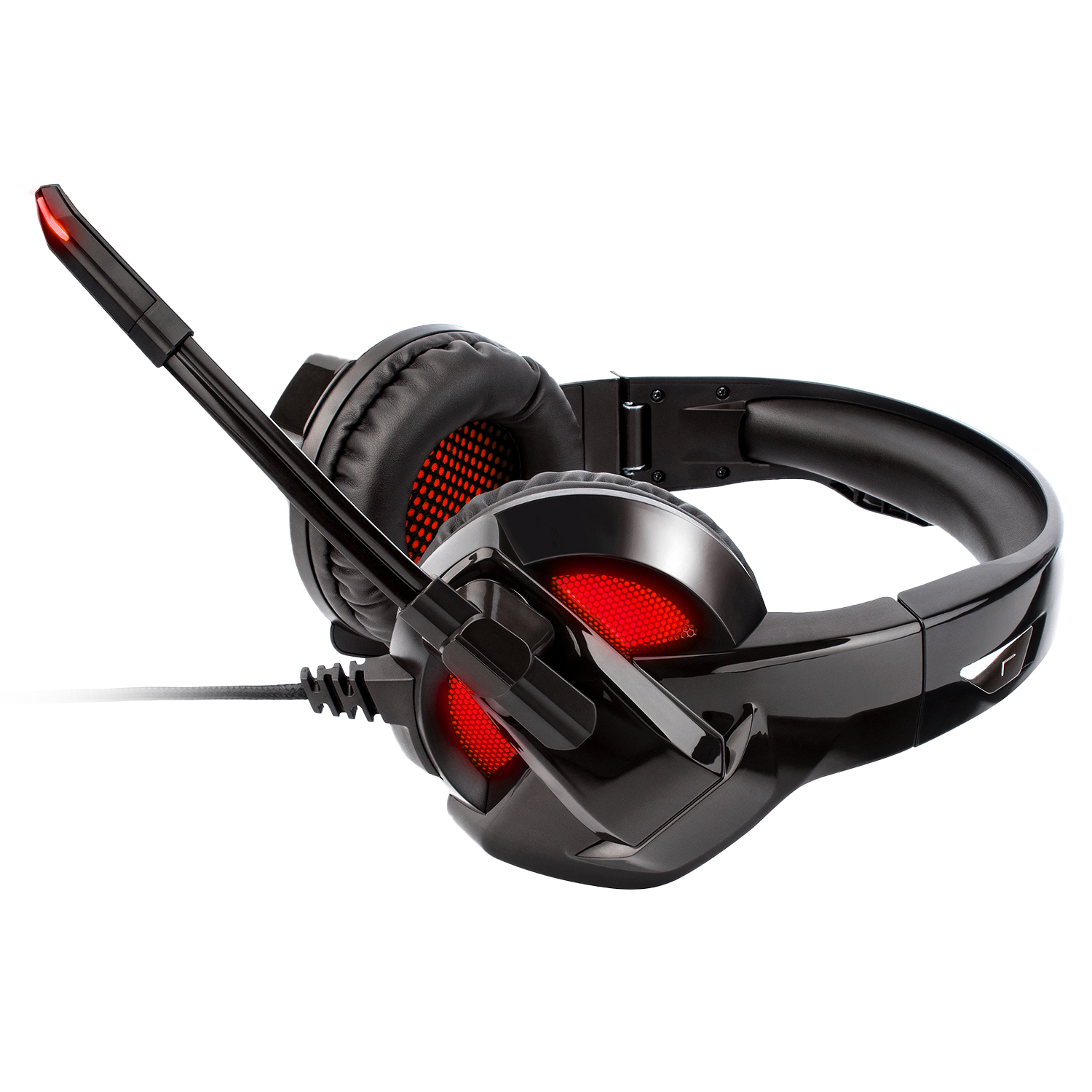 Factory Directly High Quality Steel Headband Virtual 7.1 3.5mm Surround Sound Gaming Headset Headphone with Microphone for PC