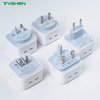 35W Phone Fast Charger with Dual USB C CN/US/EU/UK/AU/IN OEM
