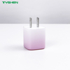 35W US Plug Mini Fast Charger with Dual Port USB&C Charger