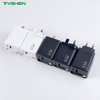 65W GaN Phone Charger with Retractable USB-C Cable PD Fast Charge
