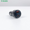 90W Aluminum Alloy Car Charger with Buck-Boost Technology