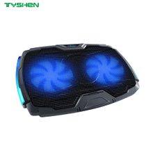 Gaming Laptop Cooling Pad with RGB Lights and 2 Fan System