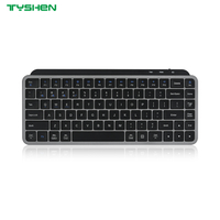 OEM 84 Keys Wireless Keyboard with Bluetooth 2.4G Portable Office Keyboard