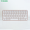 Ultra Thin 78 Keys Wireless Aluminum Keyboard for Tablet Laptop Office