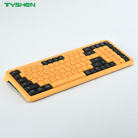 2.4G Wireless 83 Keys Scissor Office Keyboard with USB Receiver Battery