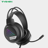 RGB Gaming Headset 50mm Wired Headphones With Microphone USB 3.5mm Stereo Sound