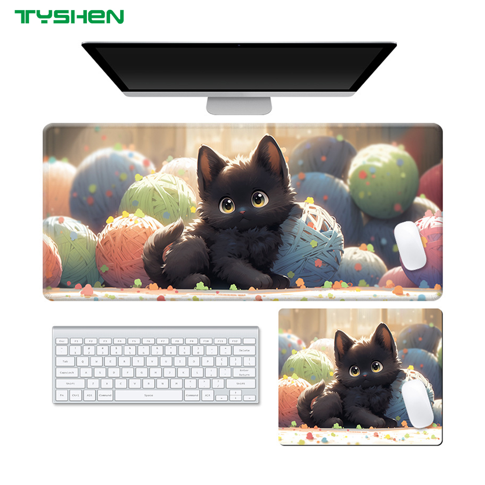 800*400mm Extra Large Mouse Pad with Anti-Slip Rubber Base and Anime Design