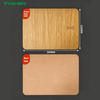 Wood Grain Wireless Charging Mouse Pad with Custom Logo