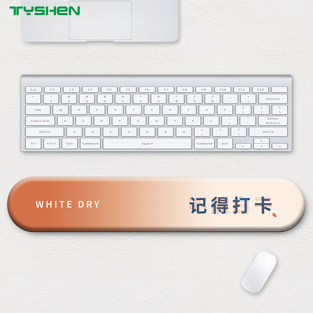 Wholesale Custom Silicone Gel Wrist Rest with Heat Transfer Printing for Office