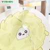 Cute Cartoon Irregular Shaped Mouse Pad with Stitched Edge and Anti-Slip Base