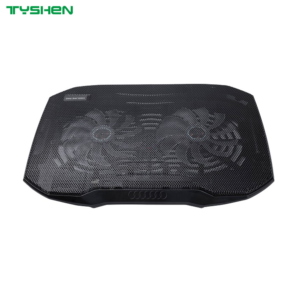 Metal Mesh Dual 14cm 1100RPM Adjustable USB Laptop Cooling Fan