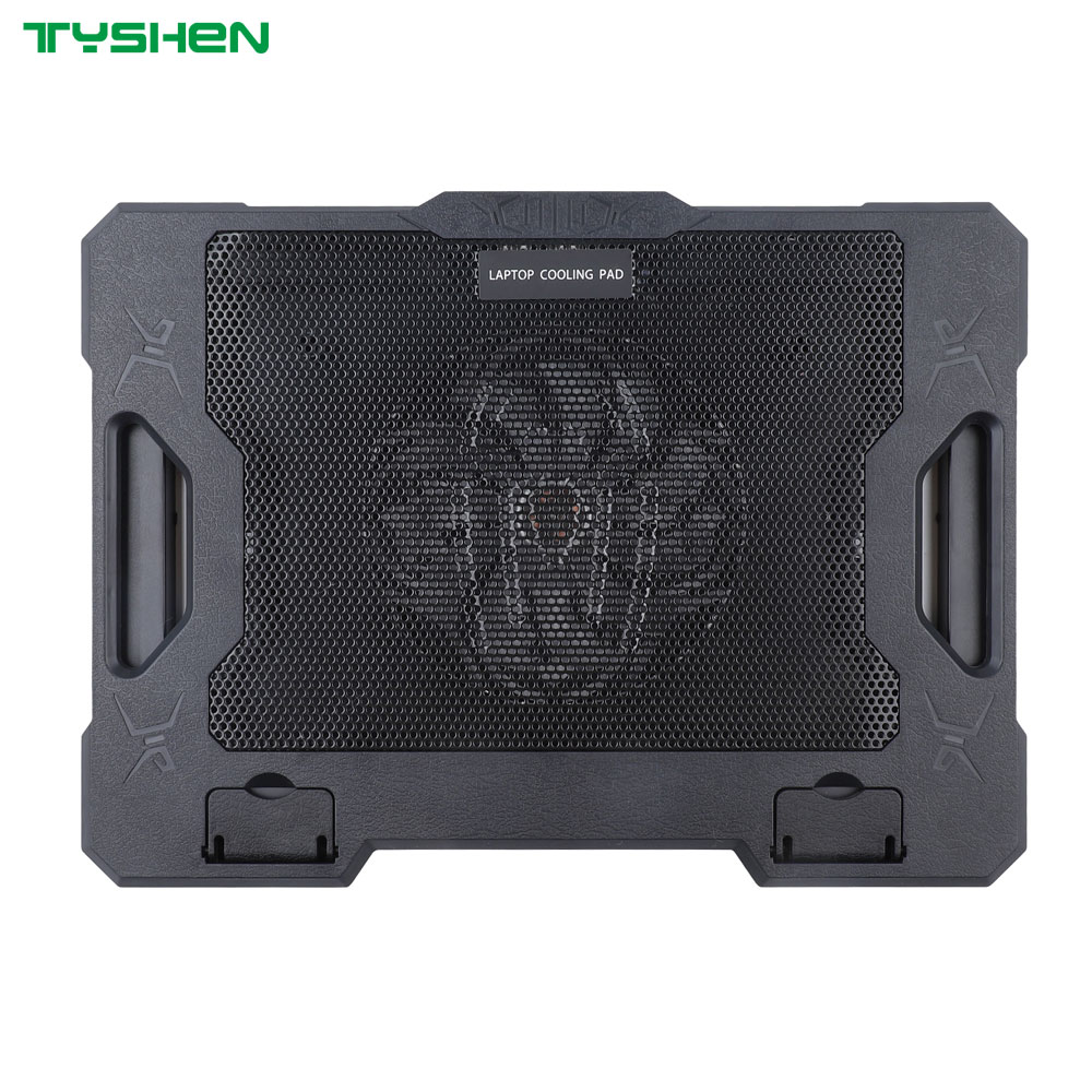 Wholesale LED Laptop Cooling Pad Single Fan Adjustable Height Anti Slip Stand