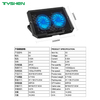 14CM 2 Fan Adjustable USB Laptop Cooling Stand