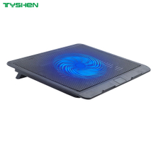 Ultra-Quiet Laptop Cooler with Blue LED Fan for Effective Heat Dissipation