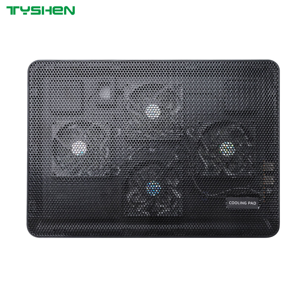 Wholesale Ultra Slim 4 Fan Quiet Low Power Office Gaming Laptop Cooler