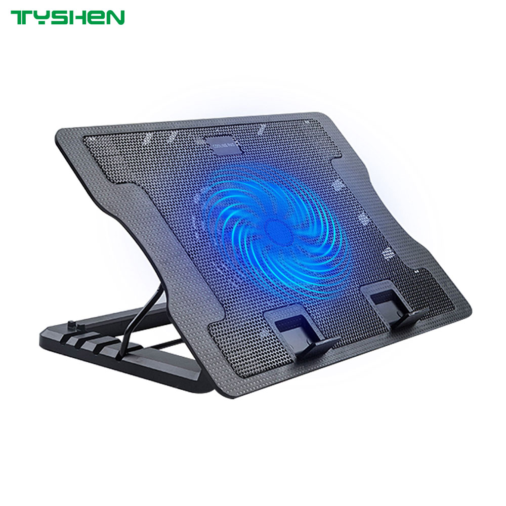 Ergonomic Adjustable Quiet Laptop Cooling Fan with USB Powered Desig