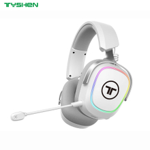 50mm Tri Mode RGB Gaming Headset 2.4G Bluetooth Wireless Wired Noise Cancelling Microphone
