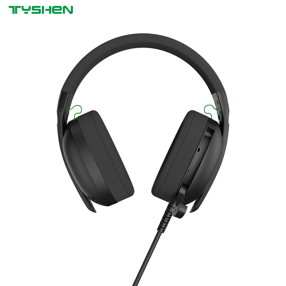 50mm HiFi Wired Headset With Microphone USB 3.5mm Stereo Sound