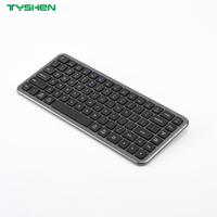 Bluetooth Multi Device Metal Slim Portable Office Tablet Keyboard