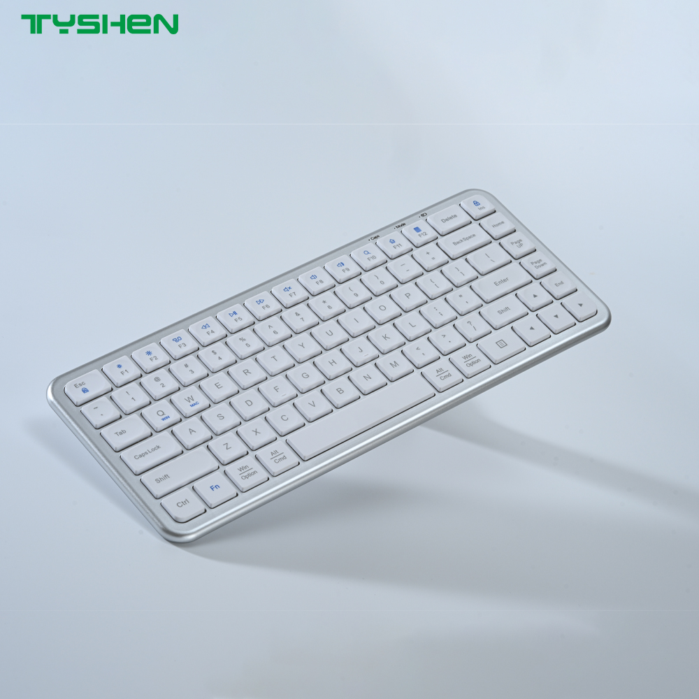 Bluetooth Multi Device Concave Key Slim Portable Office Tablet Keyboard