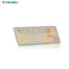 Wireless Keyboard with Bluetooth 2.4G Dual Mode and Backlit Aesthetic