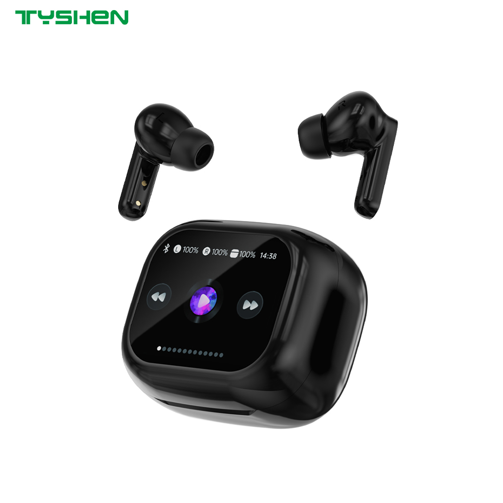 Wireless Earbuds with Battery Display Screen Case Bluetooth 6.0 HD Calls