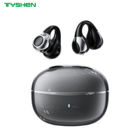 Open Ear Clip Headset with Bluetooth 6.0 Stable Connection Wireless Audio