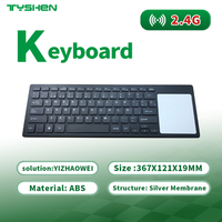 OEM 2.4G Wireless Keyboard Touchpad for Office Factory