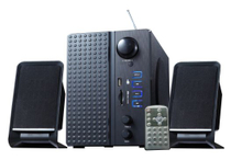 Multimedia Speaker Read USB Device, Support FM, Remote and Bass Button